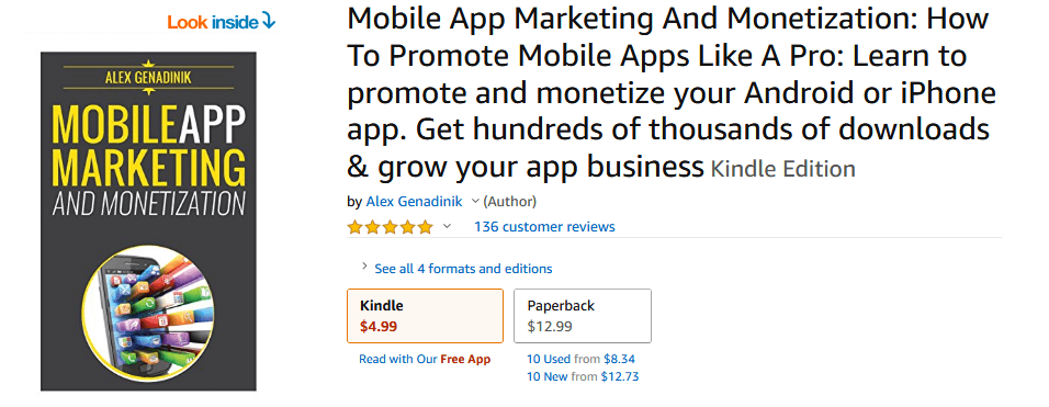 Miễn phí sách đỉnh về Marketing cho Mobile App 