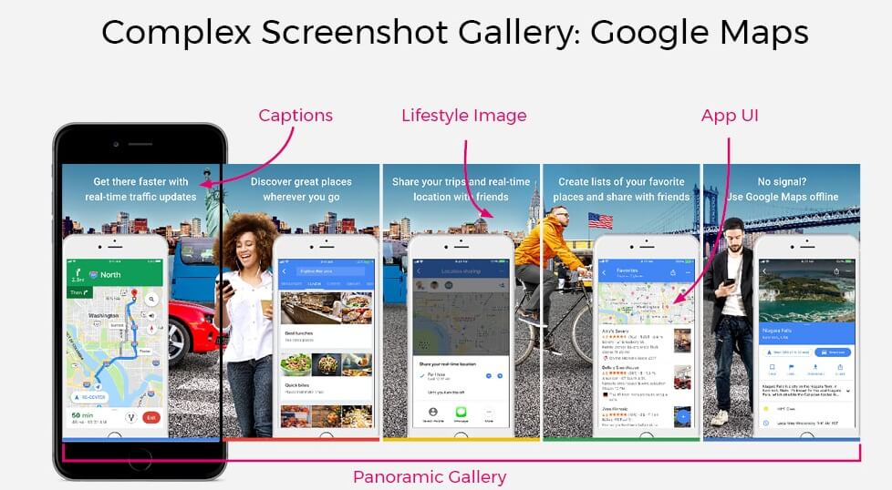 Screenshots giúp tăng tỉ lệ cài đặt ứng dụng đáng kể