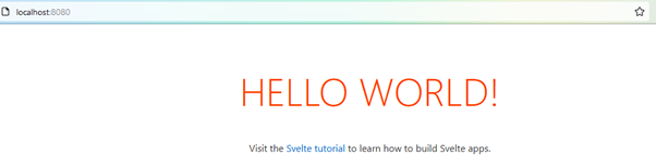 svelte-framework-helloworld-app